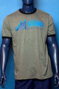 Bella + Canvas Men's Jersey Short-Sleeve Ringer T-Shirt